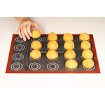 Коврик двусторонний силиконовый для выпечки eclair&choux, 30х40 см