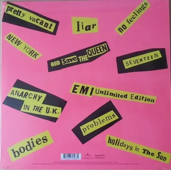 Sex Pistols - Never Mind The Bollocks, Here's The Sex Pistols