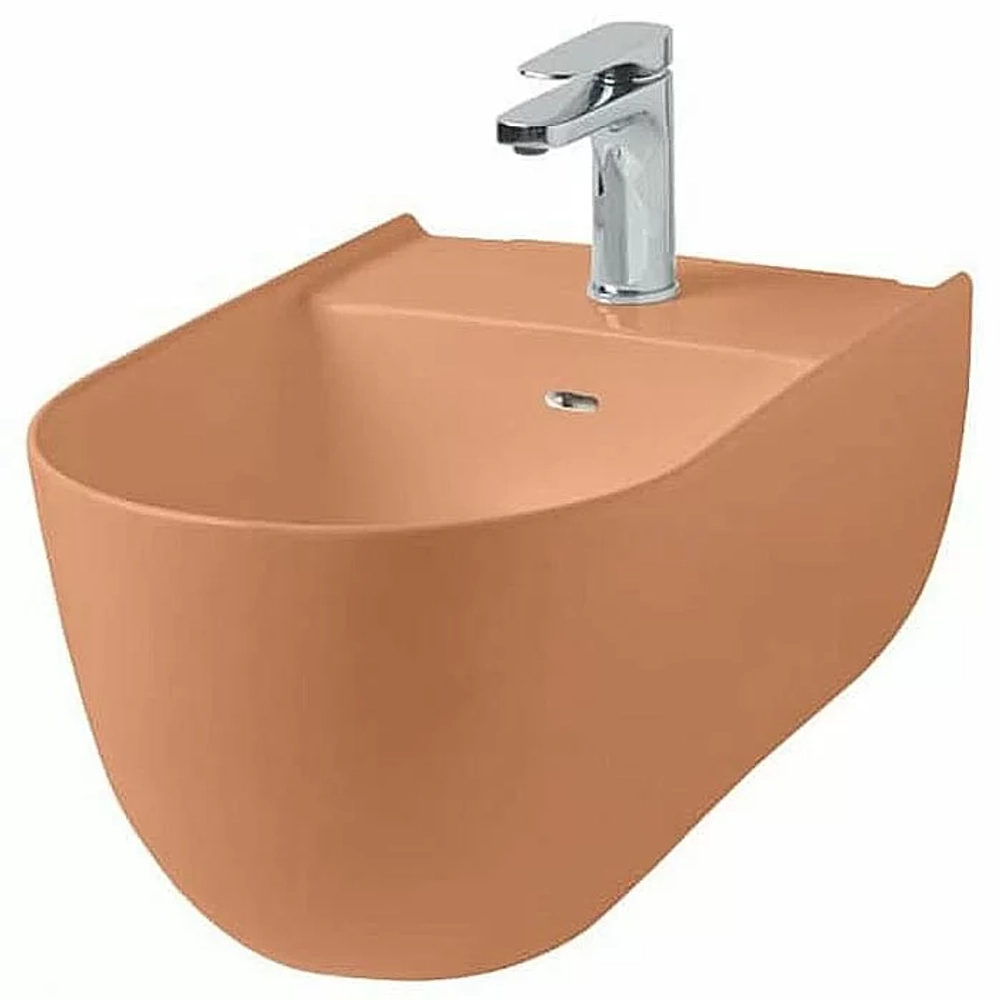 Биде подвесное Artceram The One THB001 Arancio Cammeo