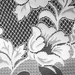 Полотно жаккардовое рис. 2-15-20 Б,  высота 0.8м, цвет белый, Россия.