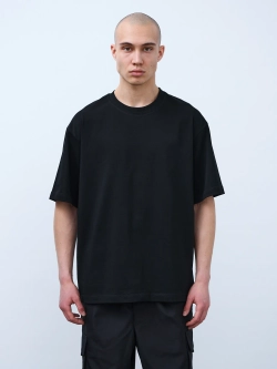 Футболка оверсайз (черный) 190 г