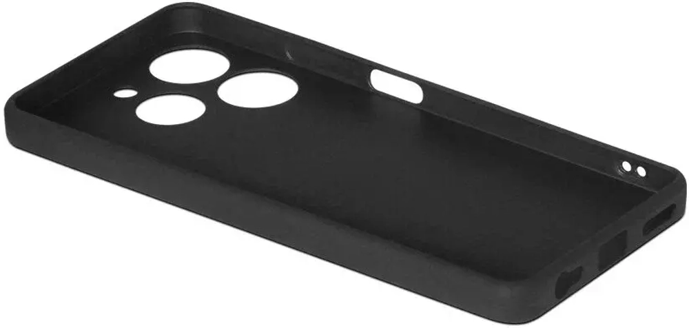 Силиконовый чехол для Tecno Spark 10 Pro black DF