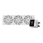 Водяное охлаждение для CPU PCCooler DS360 Display WH TDP 310W 115X/1200/1700/1851/AM4/AM5 Белый