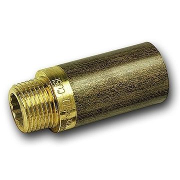 Удлинитель Sanha PURAFIT 1 1/4" НР/ВР x 25 мм бронзовый, серия 3513 (1351311425)