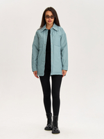 Куртка демисезонная укороченная мятная