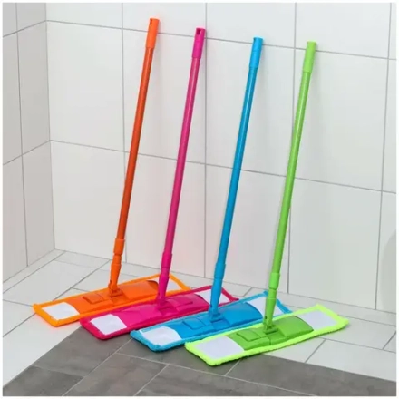 Швабра для пола с насадкой из микрофибры 105*40*12 см