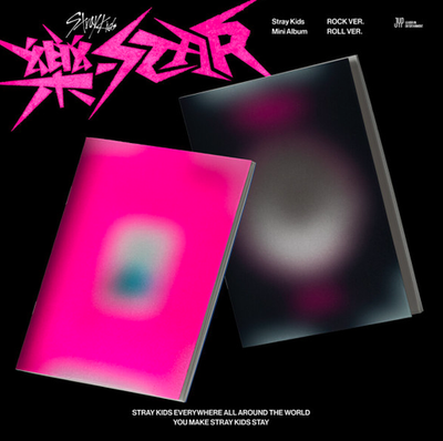 Альбом Stray kids "樂-STAR" (Rock Star) Rock/Roll ver. (Standard ver.)