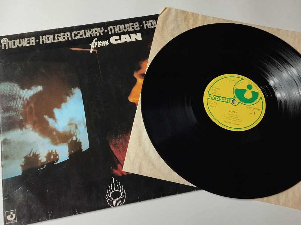 Винтажная виниловая пластинка LP Holger Czukay From Can Movies (Germany 1980)