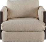 Кресло McGuire Combed Lounge Chair