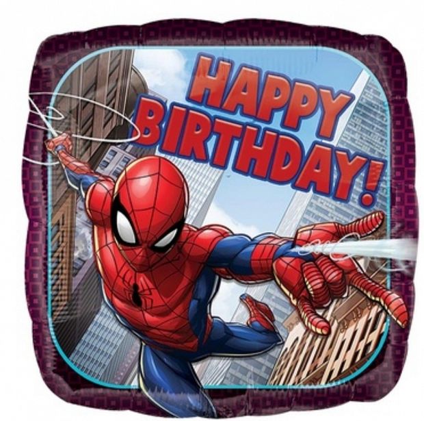 AN Квадрат "HB Человек-паук в полете" 46 см(БГ-15)