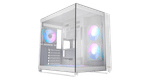 Корпус Ocypus Iota C70 WH ARGB ATX/mATX/mITX 2xUSB, Type-C, Белый, Iota-C70-WHD600XX-GL