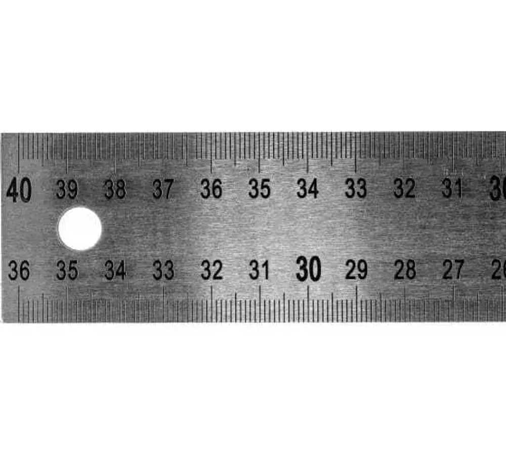 Угольник столярный 400 мм нержавеющая сталь Профи Бибер 40640