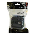 Розетка TV + компьютерная RJ-45 (механизм), серия Катрин, графит, GLS00-7106-06 49417