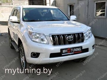 Реснички на фары JAOS для Toyota Land Cruiser Prado 150