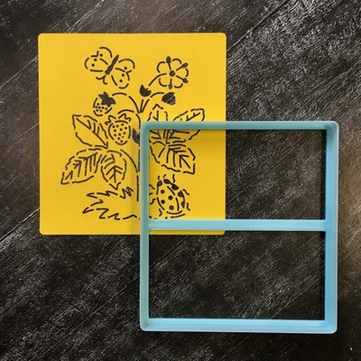 Трафарет №2 Земляника