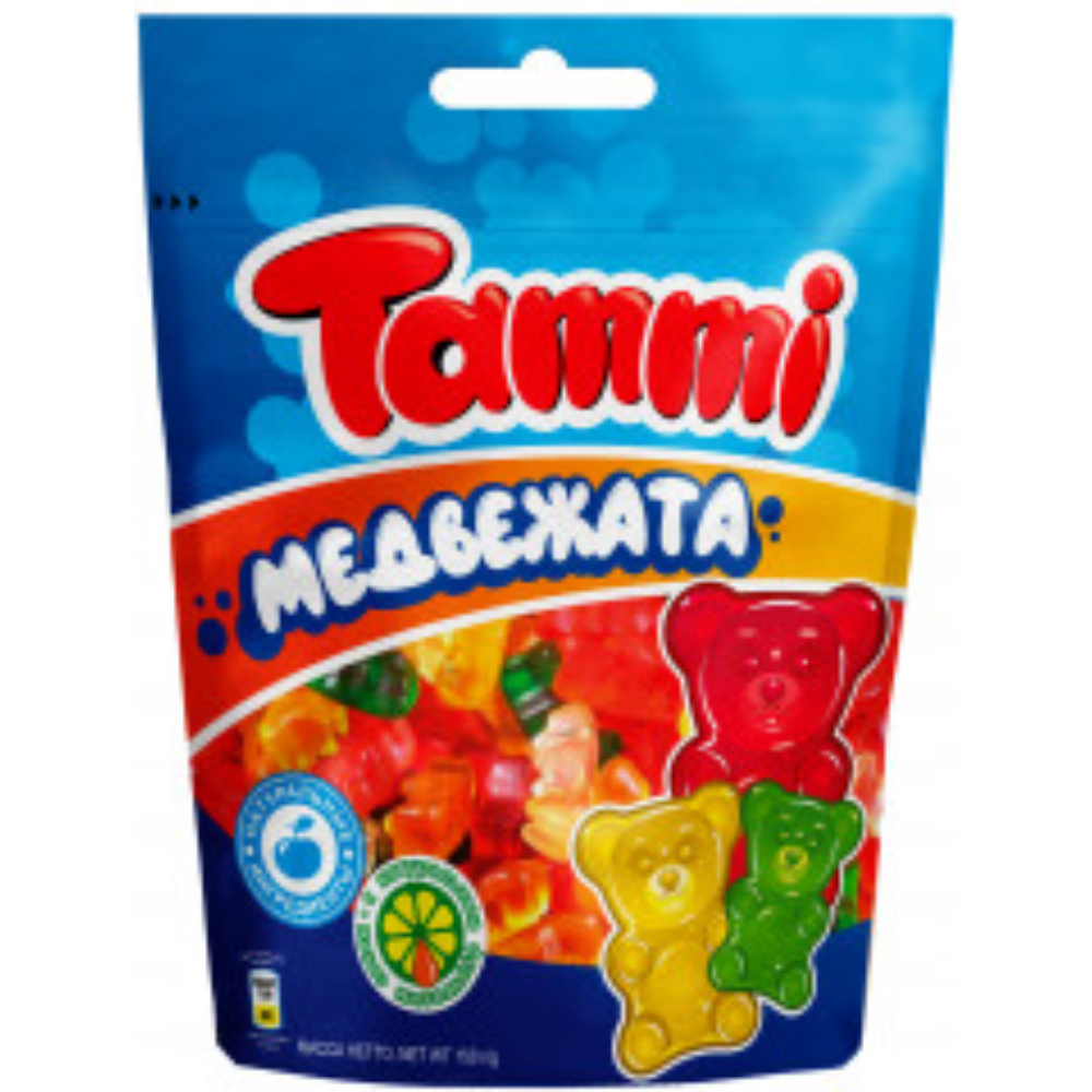 Мармелад жевательный Tammi Медвежата 150 гр