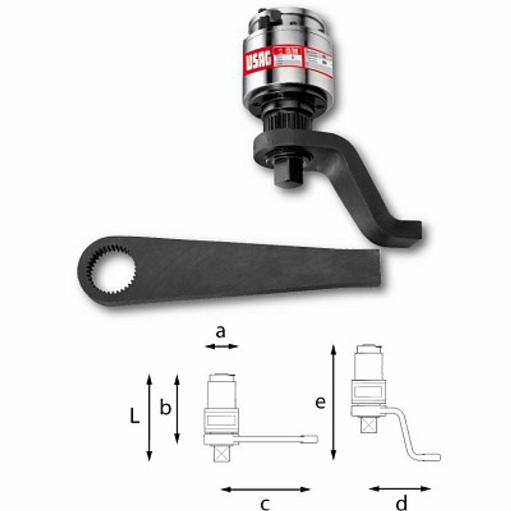 828/3000 Умножитель момента затяжки 3000 Нм, USAG (Италия)