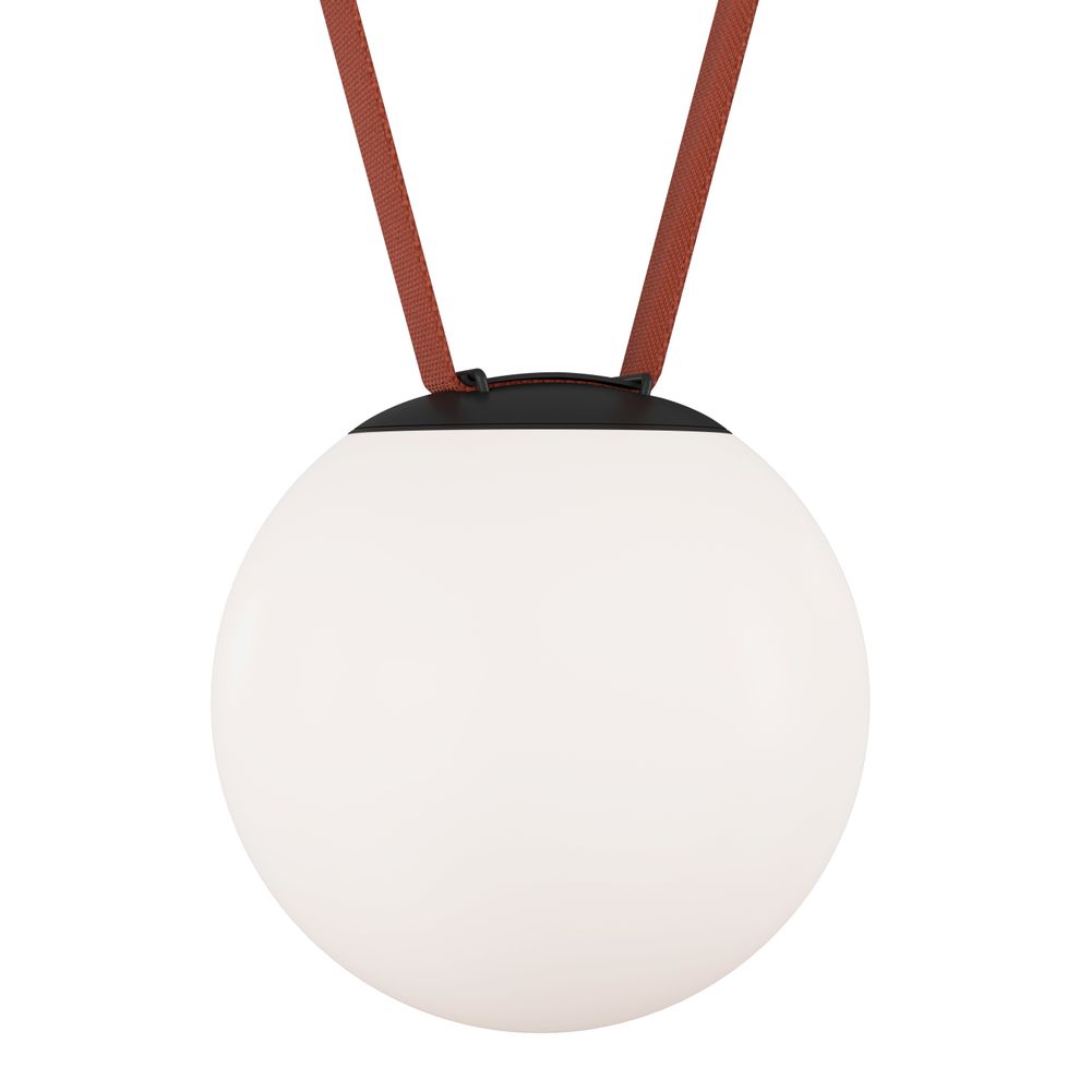 DK5553-BK Cветильник для трека-ремня Belty, серия Orb, со светодиодом, D180*H181мм, 48V DC, 10W, RA90, 120°, 3000K, IP20, белый, акрил