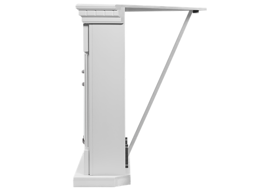 Портал Firelight Colonna 30U (угловой) белый