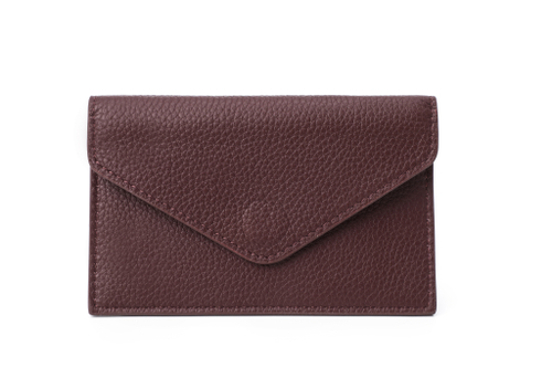Картхолдер ENVELOPE цвета баклажан