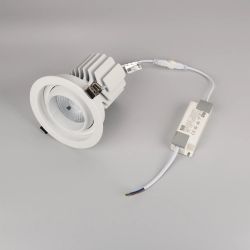 Светильник MS-VORTEX-BUILT-R135-30W Day4000 (WH-WH, 50 deg, 230V) (Arlight, IP20 Металл, 5 лет) 057757