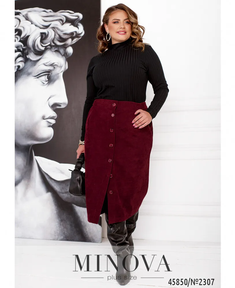 Юбка 2307-бордо Minova