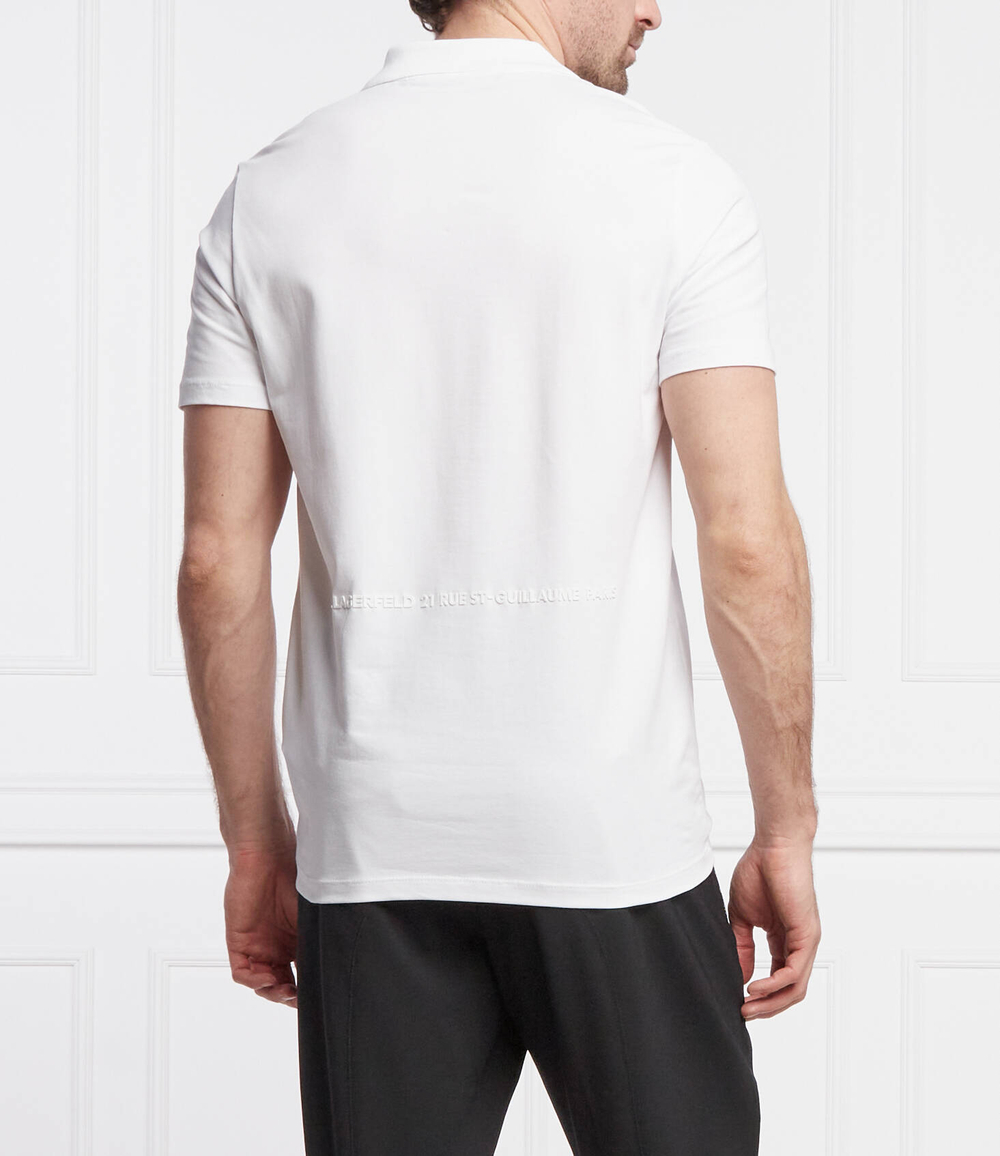 поло Karl Lagerfeld - белый(745401 521221)