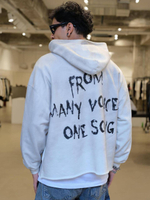 Худи оверсайз с принтом