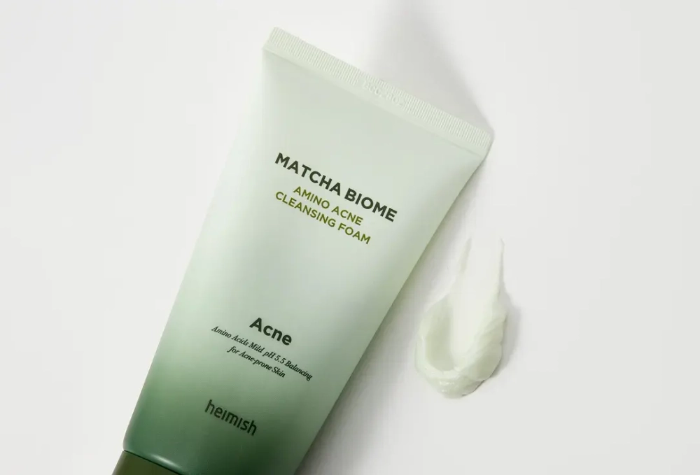 Heimish Противовоспалительная пенка с матчей и пробиотиками Heimish Matcha Biome Amino Acne Cleansing Foam (150 мл)
