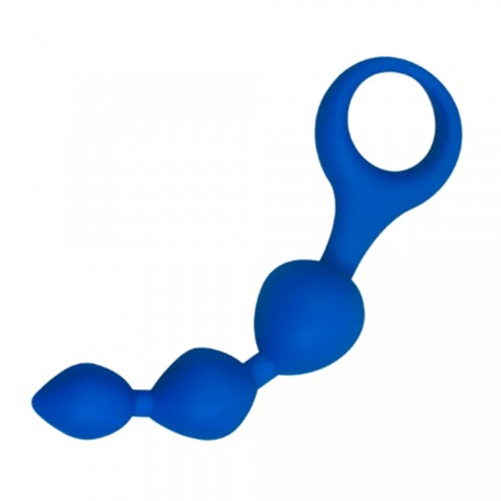 Анальная цепочка Triball синяя от Alive