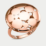 Кольцо женское из розового золота 585 пробы без вставок (арт. 900161-1000)