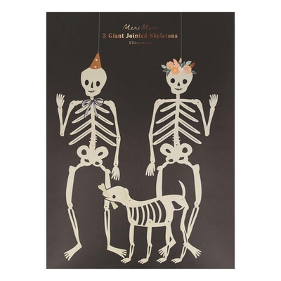 Декорации "Скелеты" 3 шт. (2024)