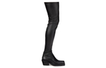 AGL PU Over the knee Boots 6cm Women"s Black