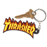 Брелок Thrasher Flame Logo Keychain