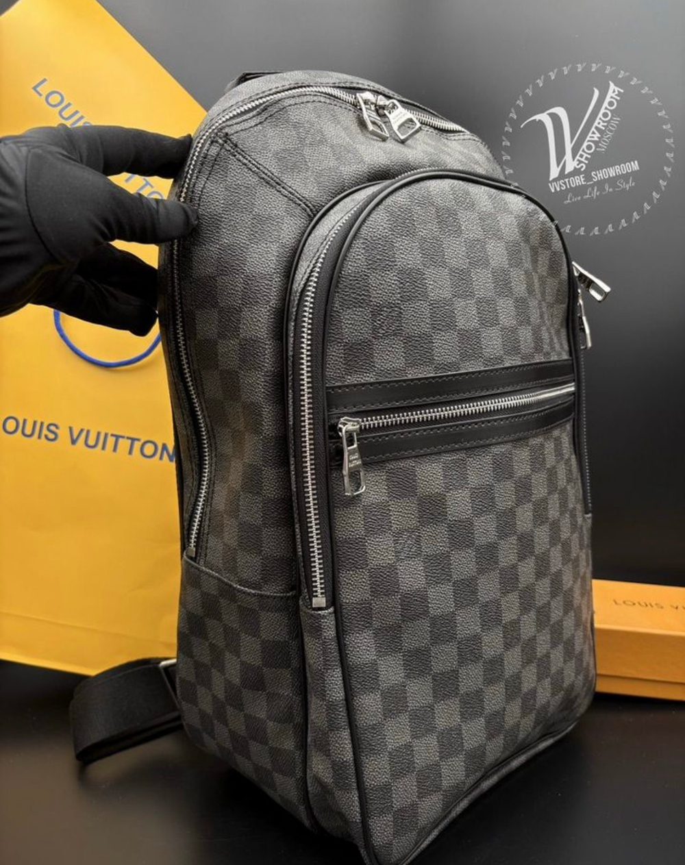 Рюкзак Louis Vuitton Michael Damier Graphite