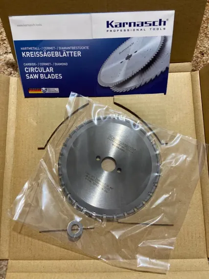 Диск пильный по стали Karnasch 136×1,6/1,2×20/10 мм, Z=30 WWF, арт. 10.7100.136.010