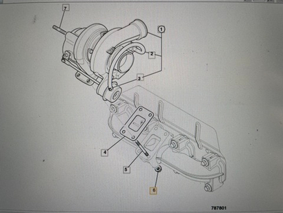 Гайка крепления турбины (М8) | 320/06008 | Spare Parts