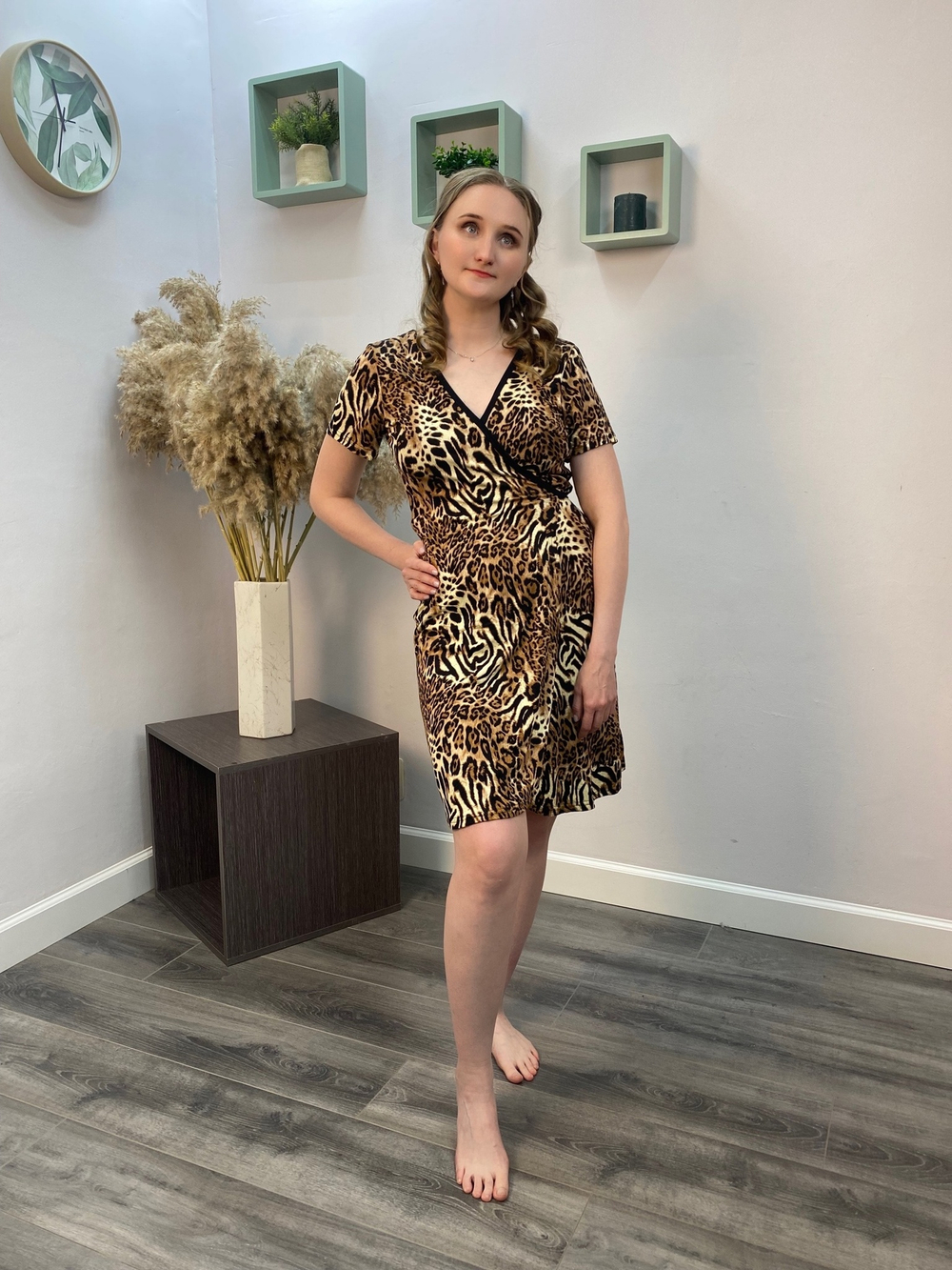 Халат женский "154 В.З" на запах (199А)