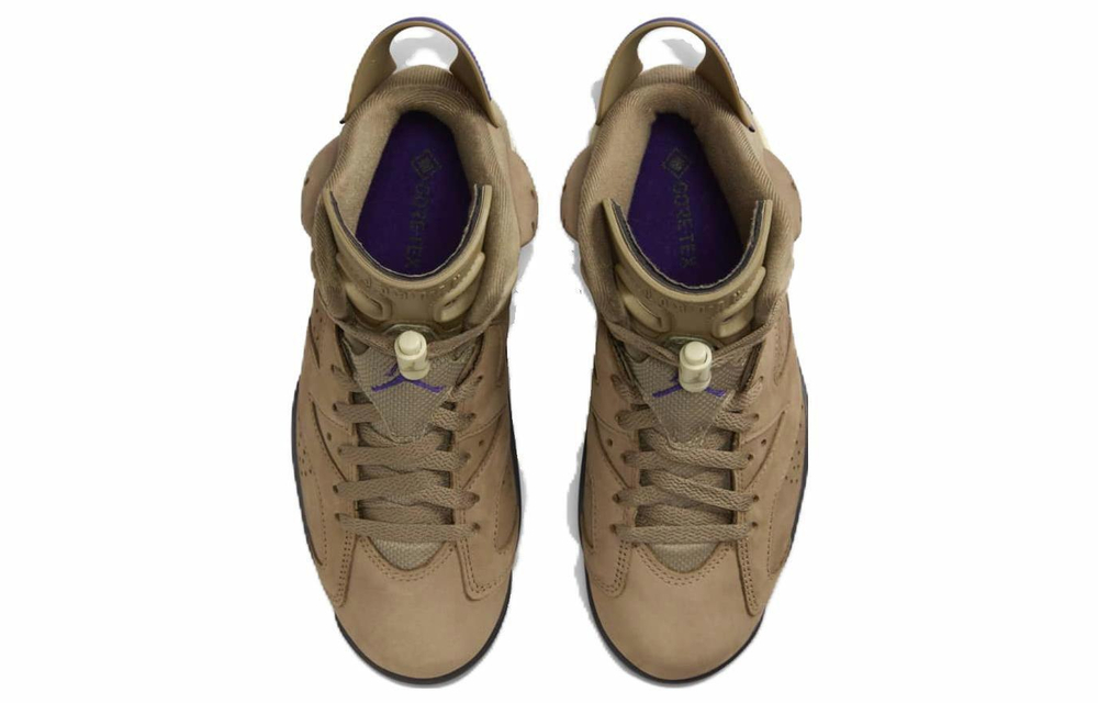 Кроссовки Jordan Air Jordan 6 Gore-Tex "Brown Kelp" (Женская размерная сетка)
