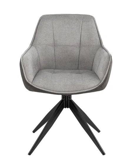 Стул Alba серый спинка экокожа