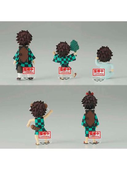 Фигурка Аниме Клинок рассекающий демонов WCF Tanjiro Kamado 7см 1шт.