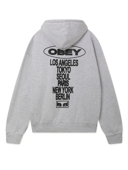 Мужская Толстовка Obey Oval Cities