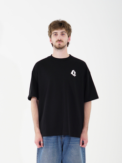 Футболка UNIFORM Heavy Bubble черный/белый