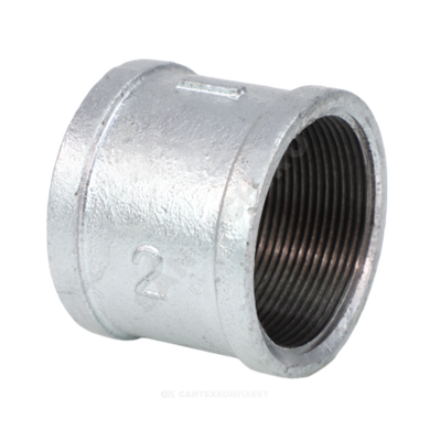 Муфта прямая чугун оц Ду 40 (1 1/2") ВР Fittex PLUS