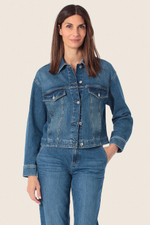 Джинсовая куртка из хлопка