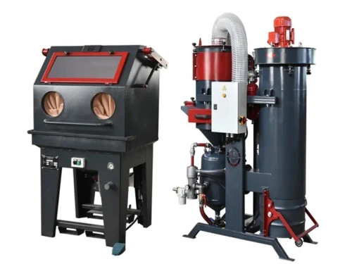 Абразивоструйная камера ВМЗ-КСО-80-Н-СФ-Р напорная с фильтром