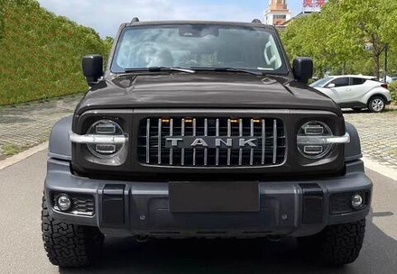 Решётка радиатора Defender GT черная Tank 300