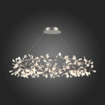 SL379.103.216 Люстра подвесная ST-Luce Серебристый/Белый LED 216*0,5W 3500K