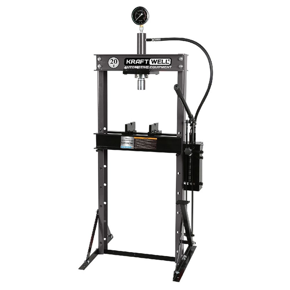 KraftWell (KRWPR20F) Пресс 20 т. с ручным и ножным приводом
