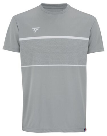 Мужская теннисная футболка Tecnifibre Team Tech Tee - серый